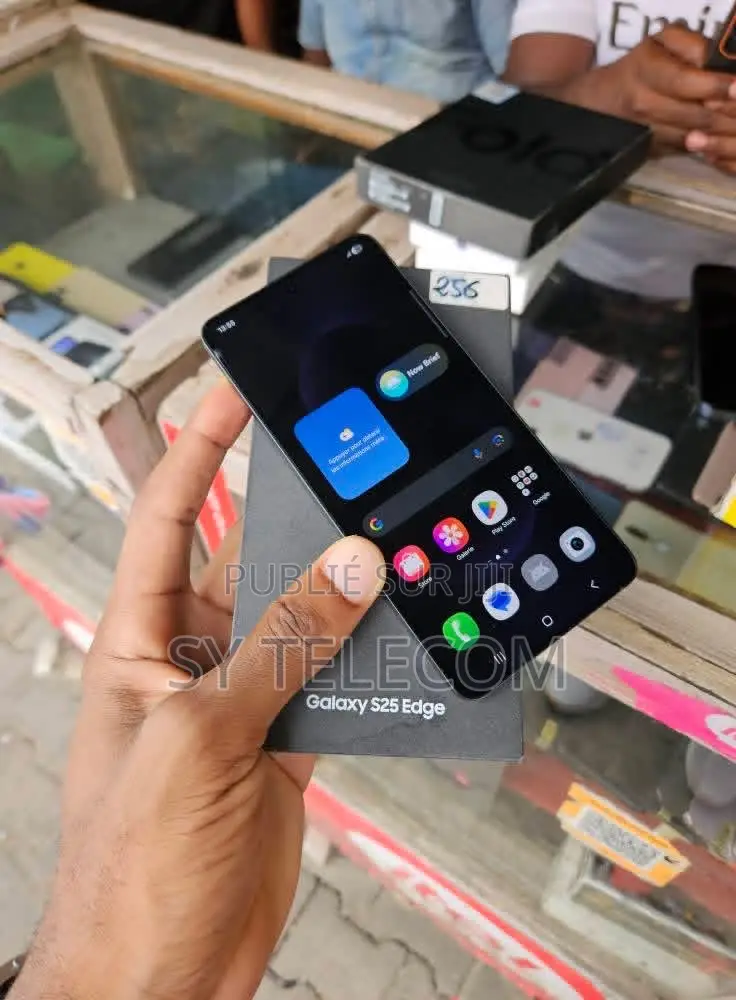 New Samsung Galaxy S25 Edge 256 GB Black
