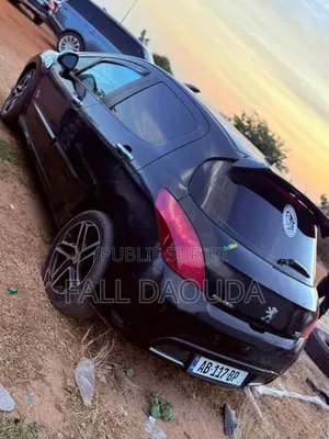 Peugeot 308 2009 Black