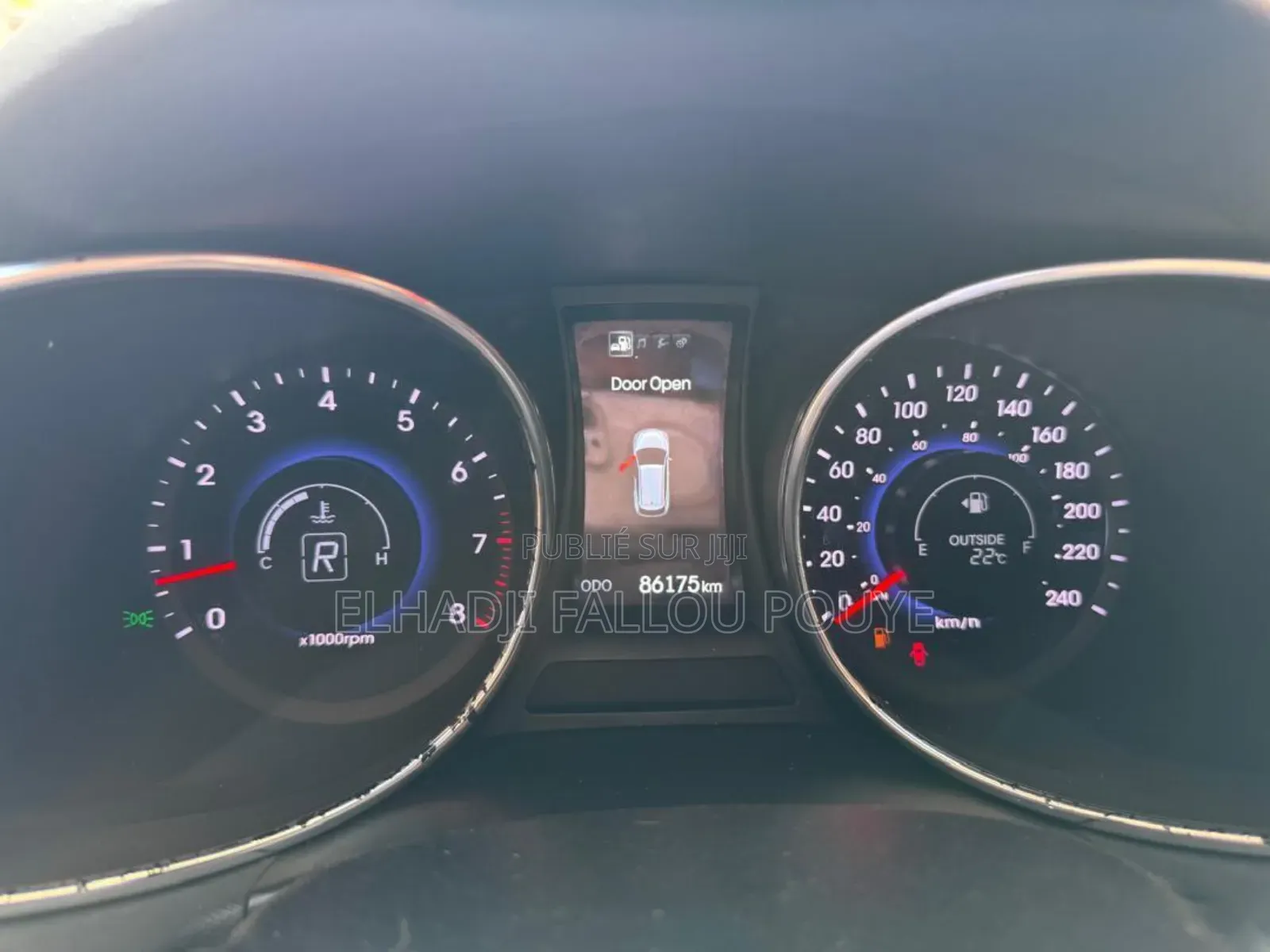 Hyundai Santa Fe 2016 Blanc