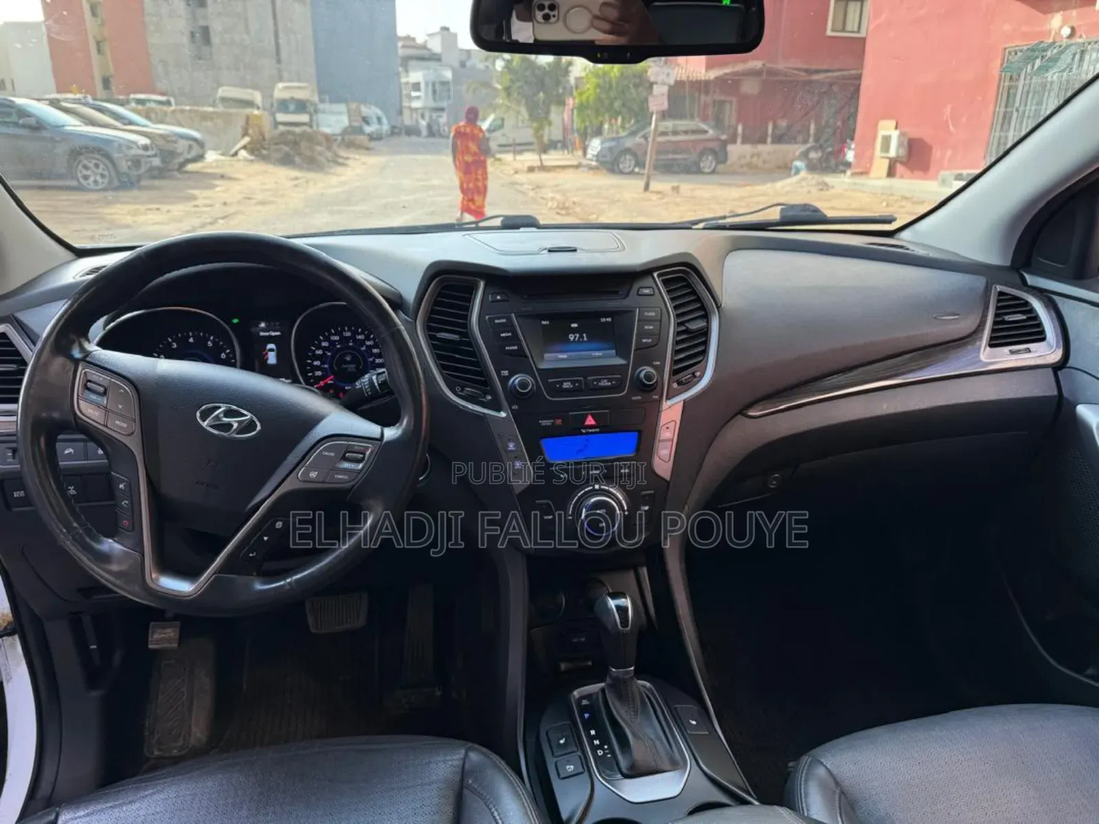 Hyundai Santa Fe 2016 Blanc