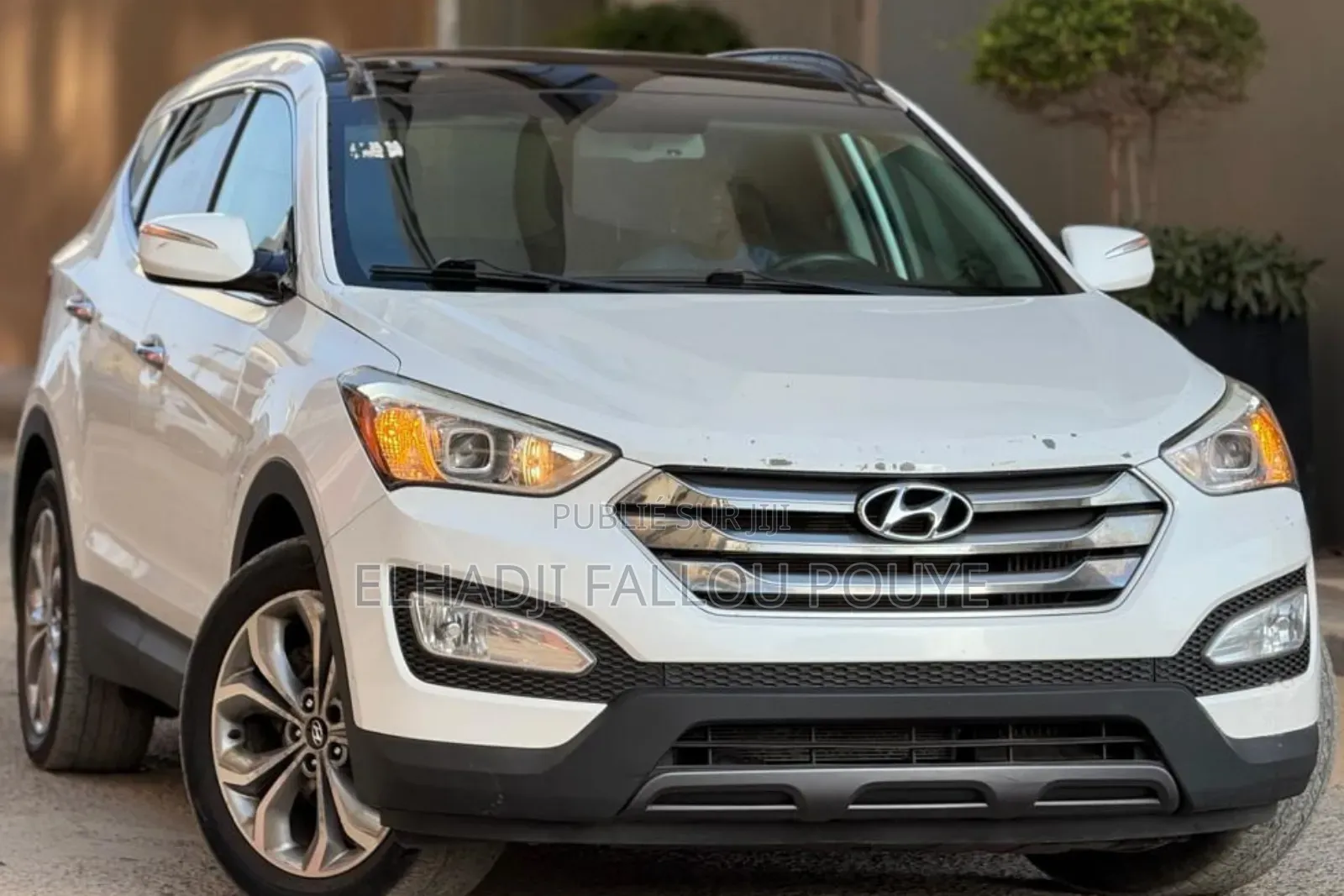 Hyundai Santa Fe 2016 Blanc