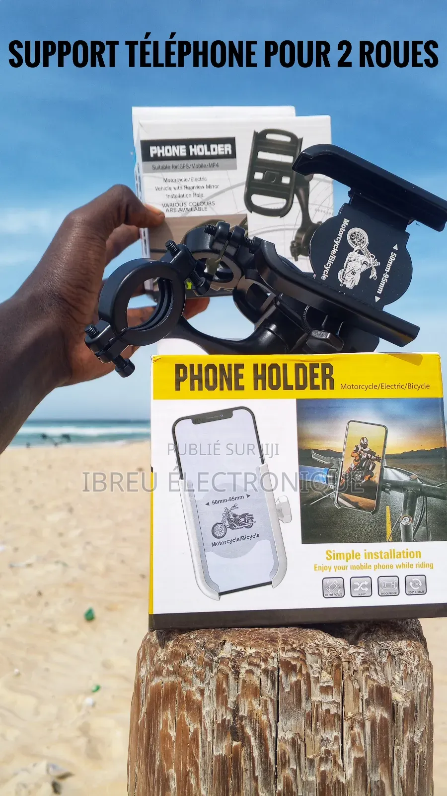 Support Téléphone Pour Moto