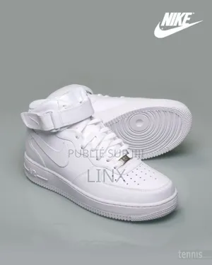 Blanche Nike Air Force 1 Montante