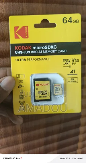 Carte Mémoire Kodak Original 64go