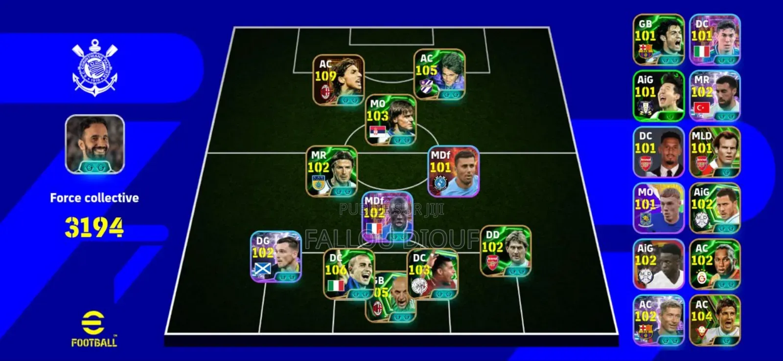 Compte Efootball Qualité