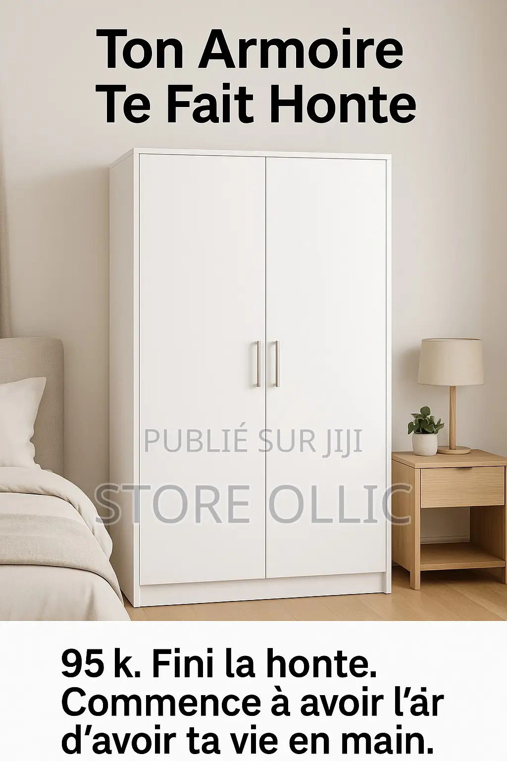 « Armoire Blanche : Construisez Votre Couple, Pas Le Désordre. »