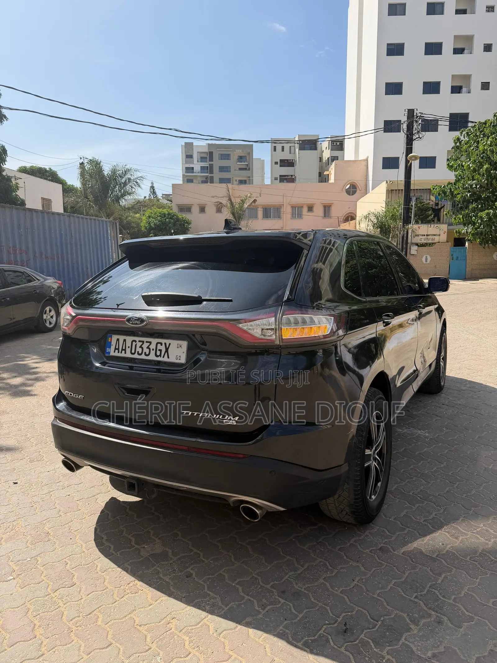 Ford Edge Titanium 4dr FWD 2017 Black