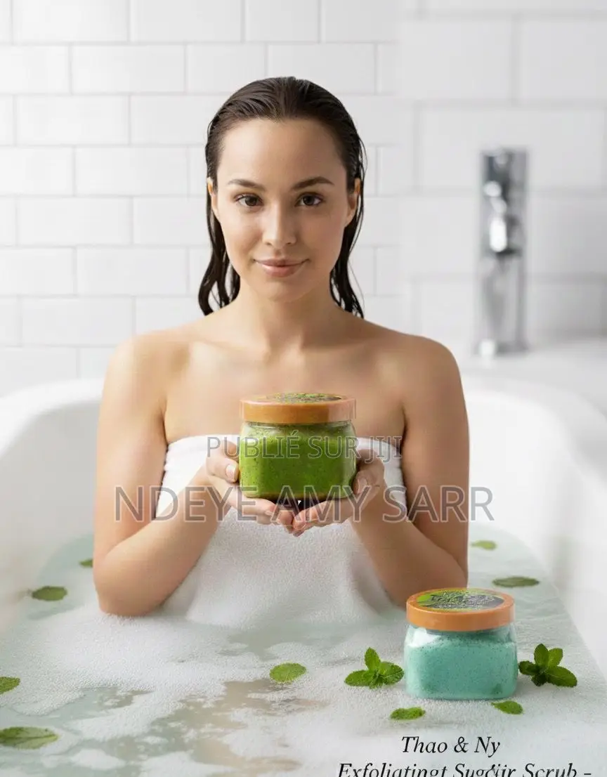 Gommage À Base De Sucre Et De Beurre De Karité