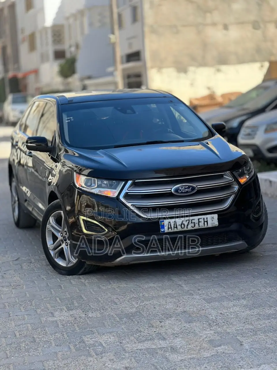 Ford Edge Titanium 4dr SUV (2.0L 4cyl Turbo 6A) 2015 Black
