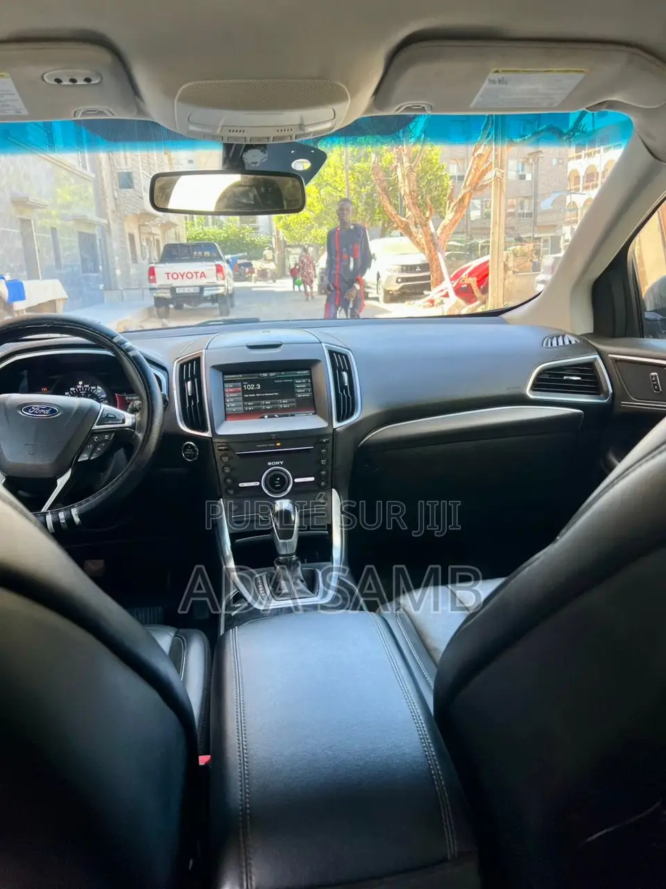 Ford Edge Titanium 4dr SUV (2.0L 4cyl Turbo 6A) 2015 Black