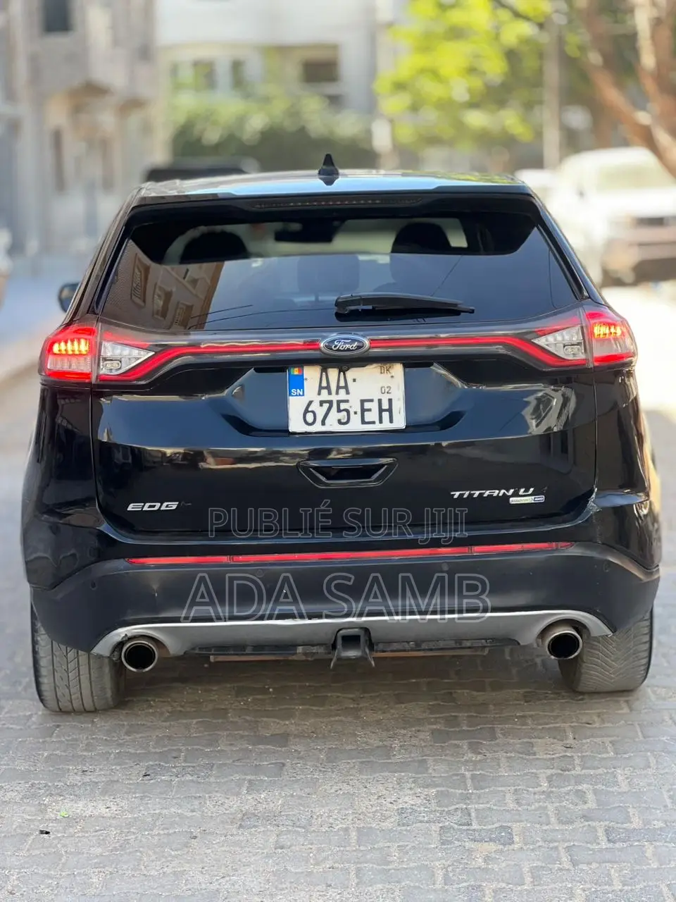 Ford Edge Titanium 4dr SUV (2.0L 4cyl Turbo 6A) 2015 Black