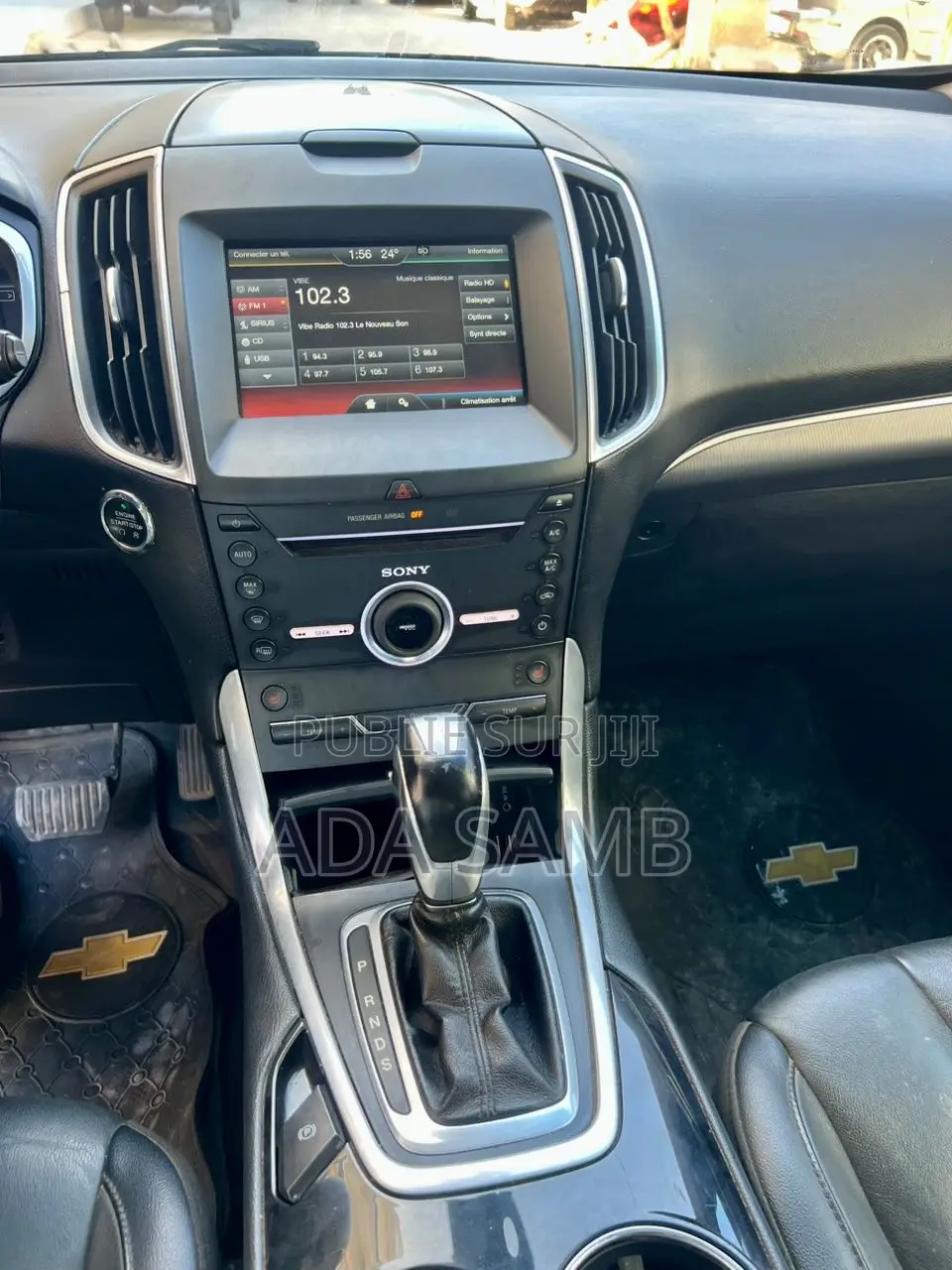 Ford Edge Titanium 4dr SUV (2.0L 4cyl Turbo 6A) 2015 Black