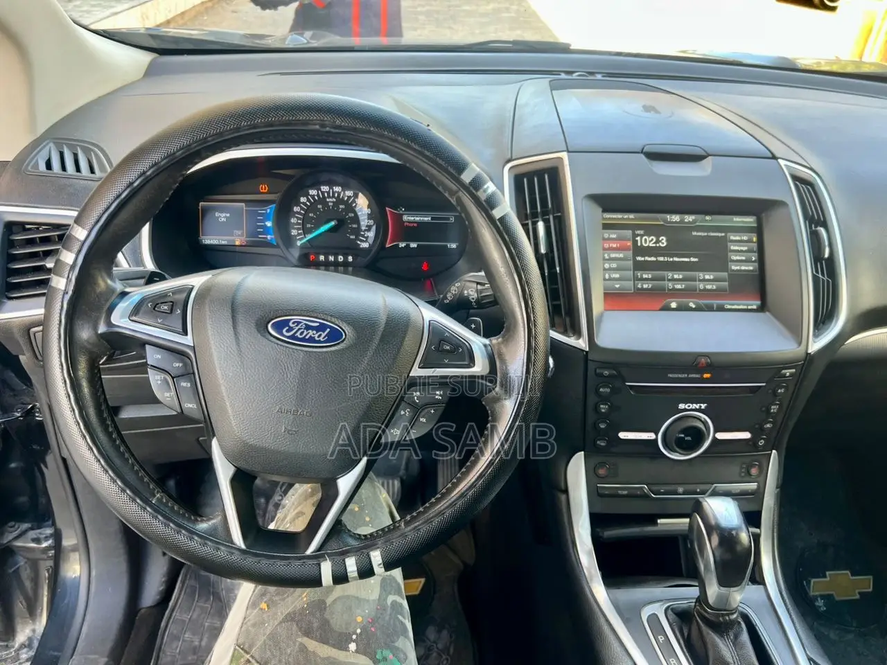 Ford Edge Titanium 4dr SUV (2.0L 4cyl Turbo 6A) 2015 Black