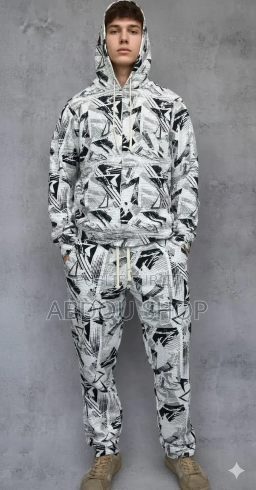 Ensembles Madre Pantalon Capuche Disponible