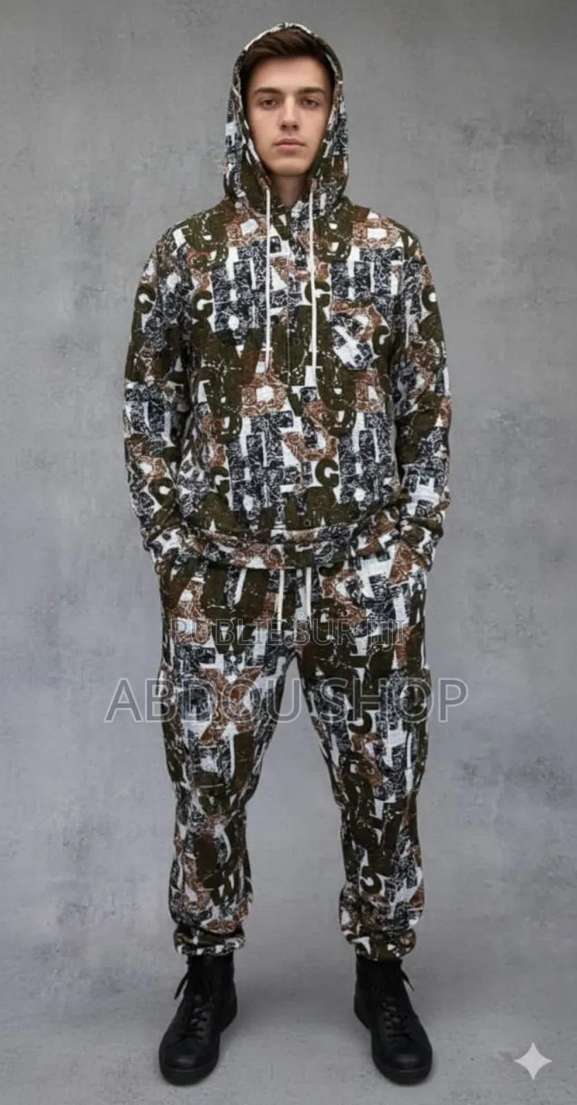 Ensembles Madre Pantalon Capuche Disponible