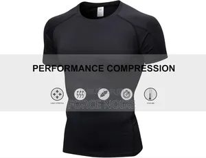 T-shirt Compression Pour Musculation, Fitness