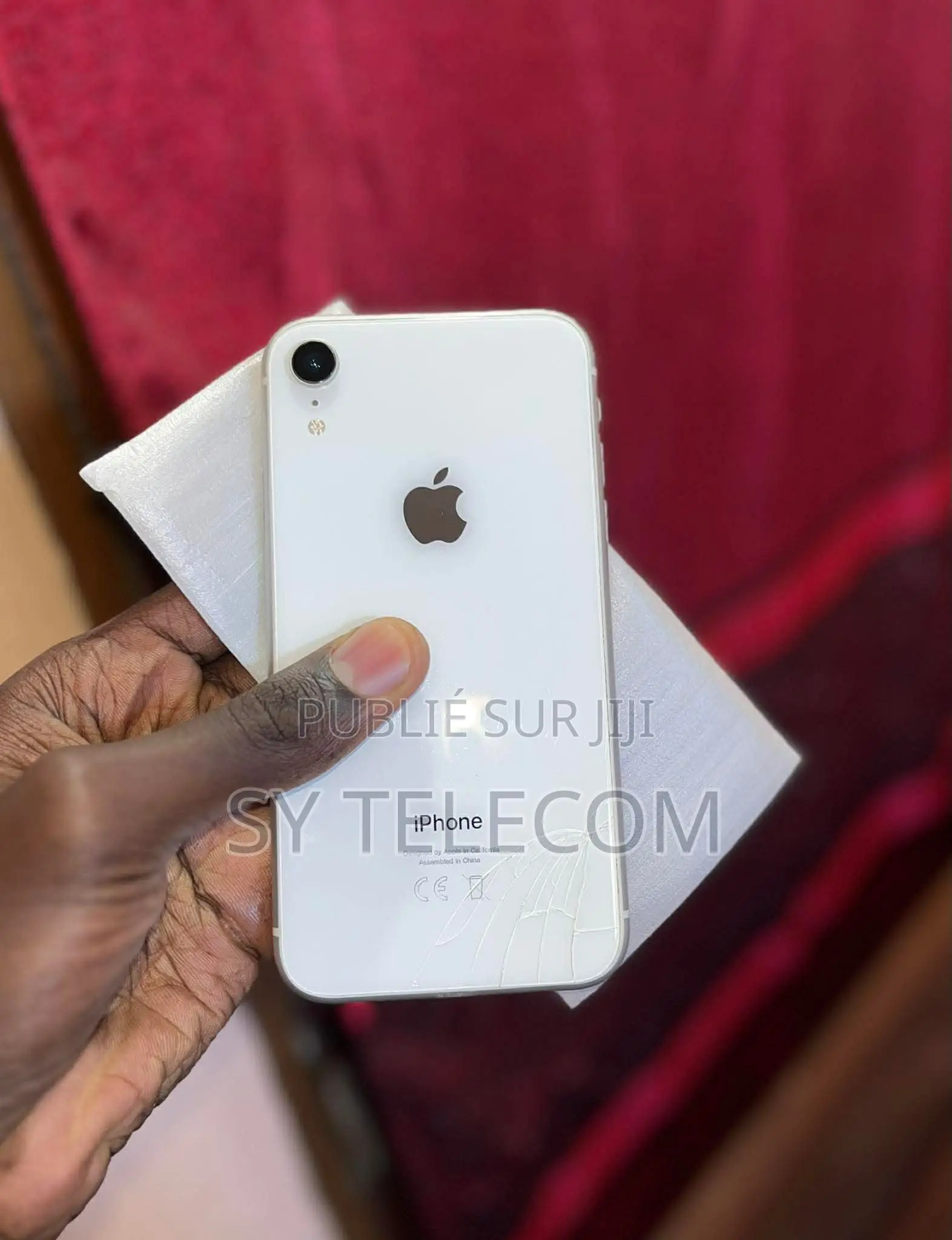 New Apple iPhone XR 256 GB Blanc