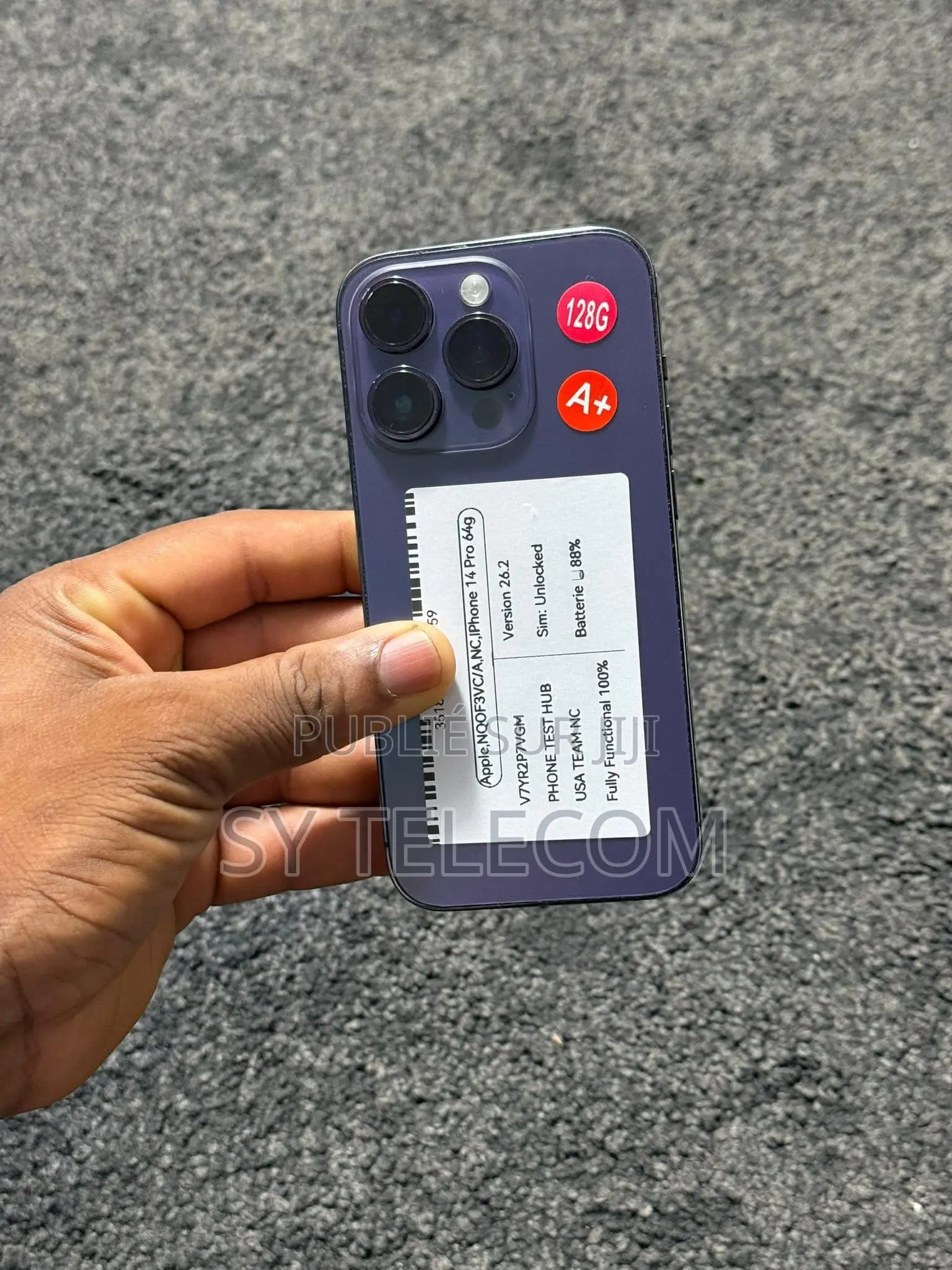 New Apple iPhone 14 Pro 256 GB Violet