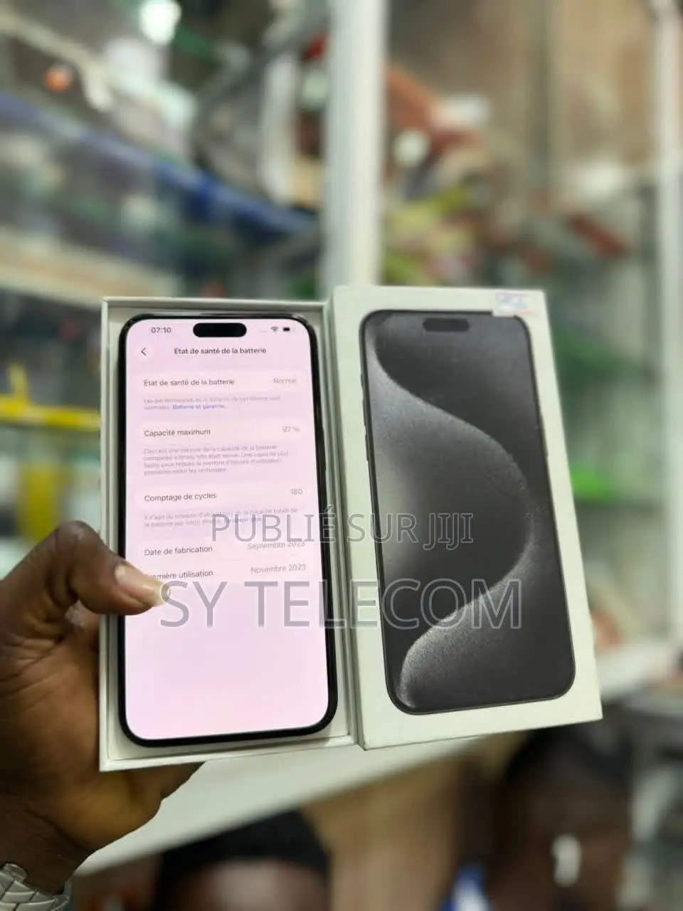 New Apple iPhone 15 Pro Max 256 GB Black