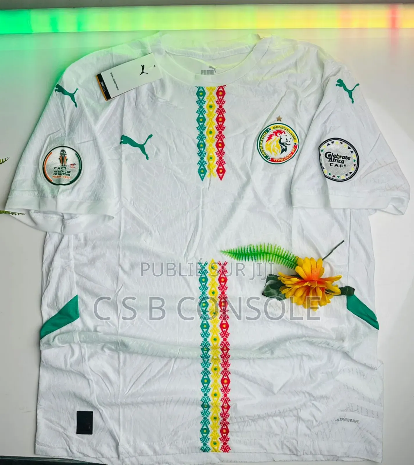 Maillot Sénégal Blanc Ou Vert
