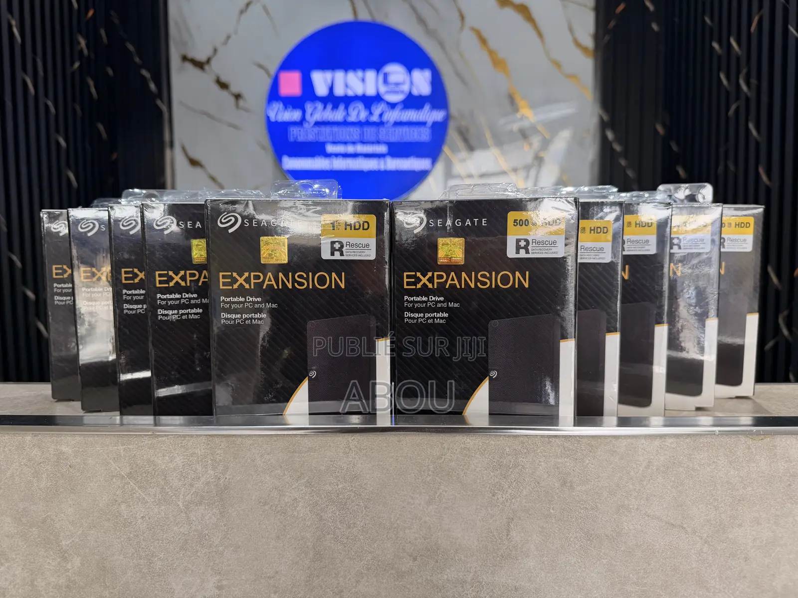 Disque Dur Externe Seagate - 1 To - Noir