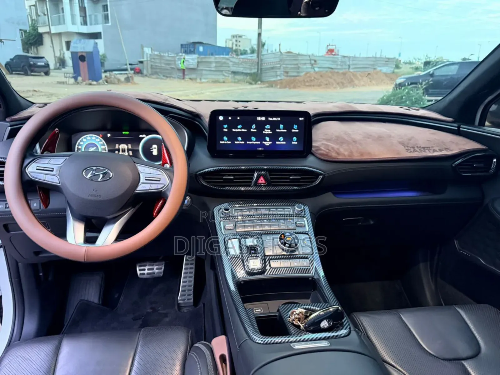 Hyundai Santa Fe 2021 Blanc cassé