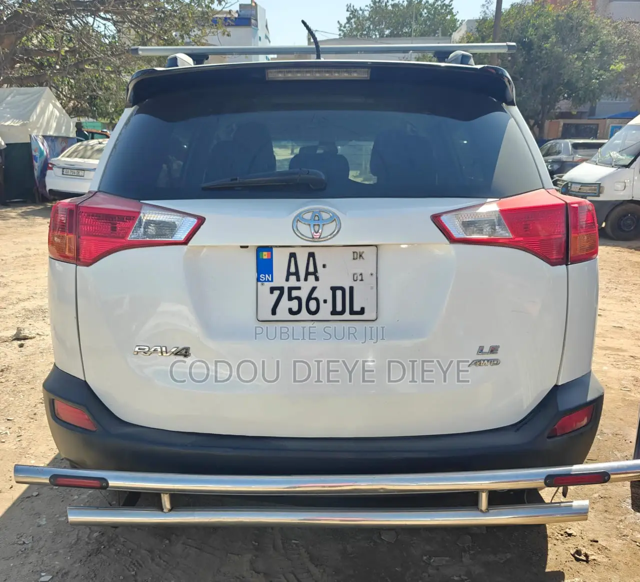 Toyota RAV4 Limited AWD (2.5L 4cyl 6A) 2013 Blanc