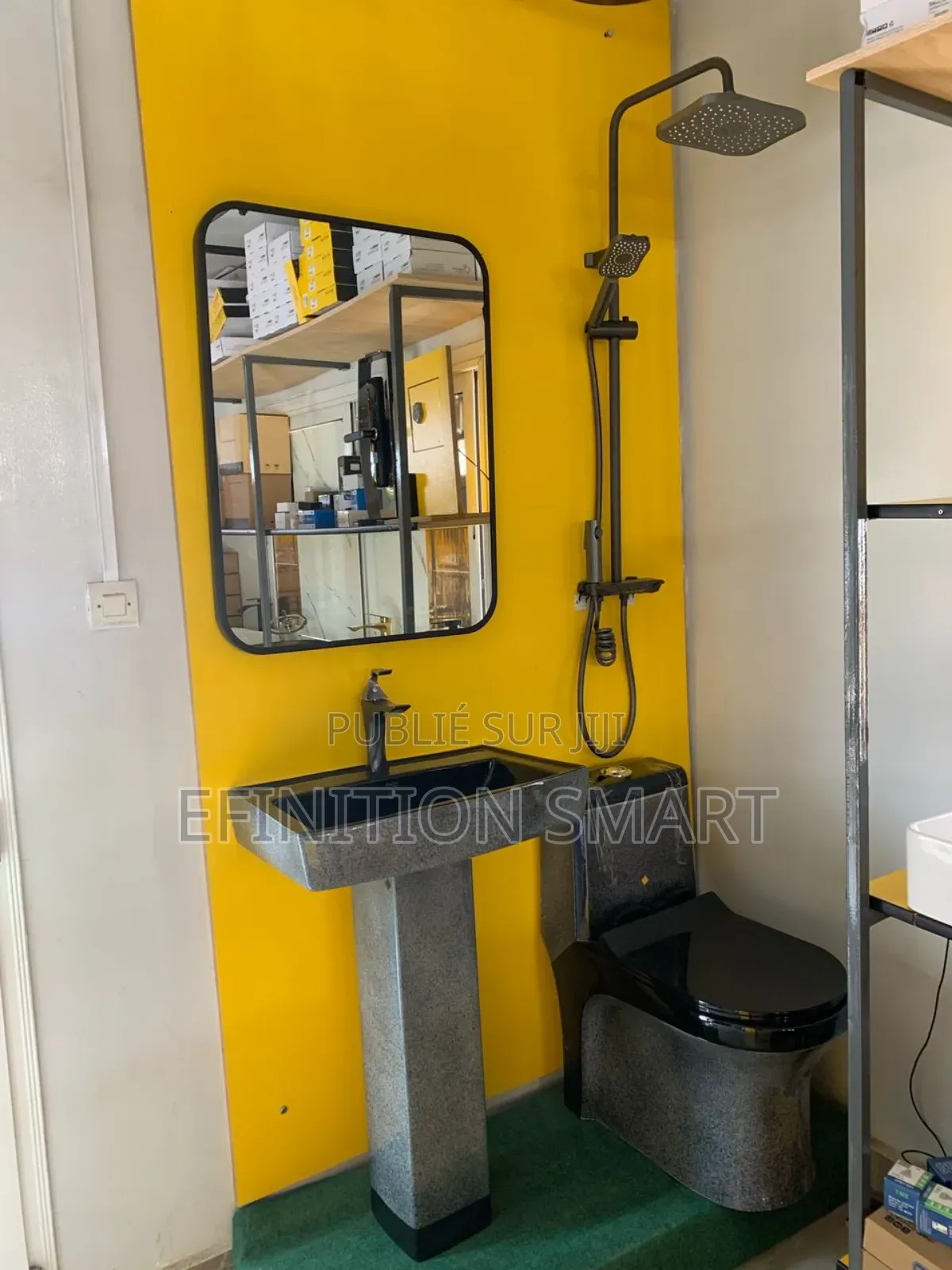 Pack Sanitaire Gts Gris Noir