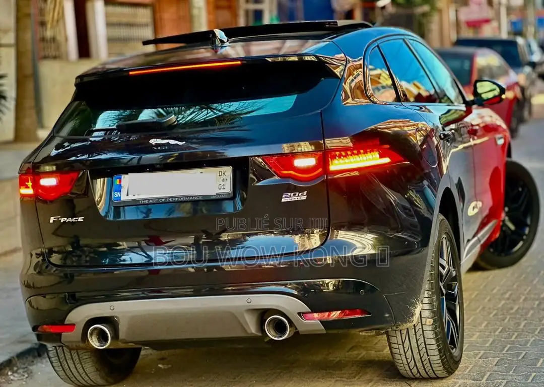 Jaguar F-Pace 20d R-Sport 2017 Rouge