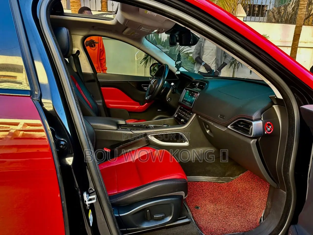 Jaguar F-Pace 20d R-Sport 2017 Rouge