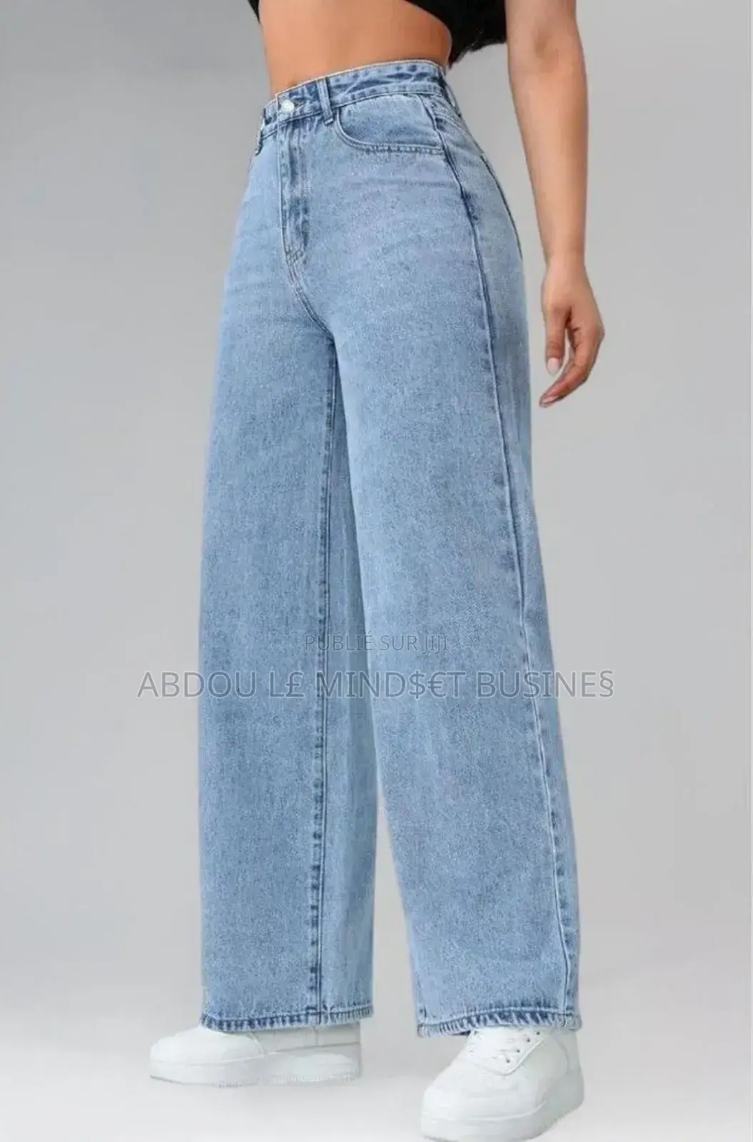 Bas Larges Jeans