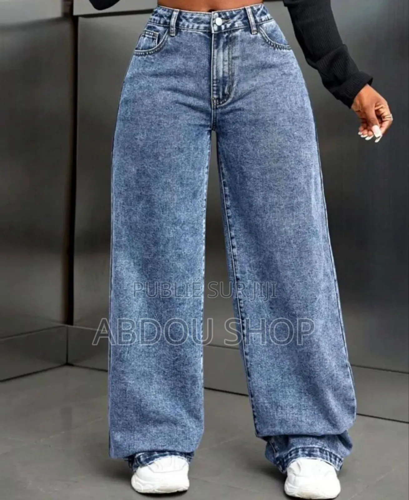 Bas Larges Jeans