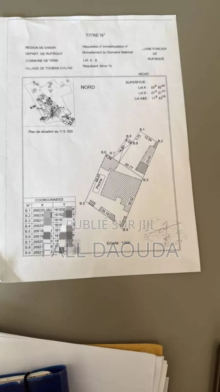 Furnished 6chbre Villa dans Villa, Rufisque à Vendre