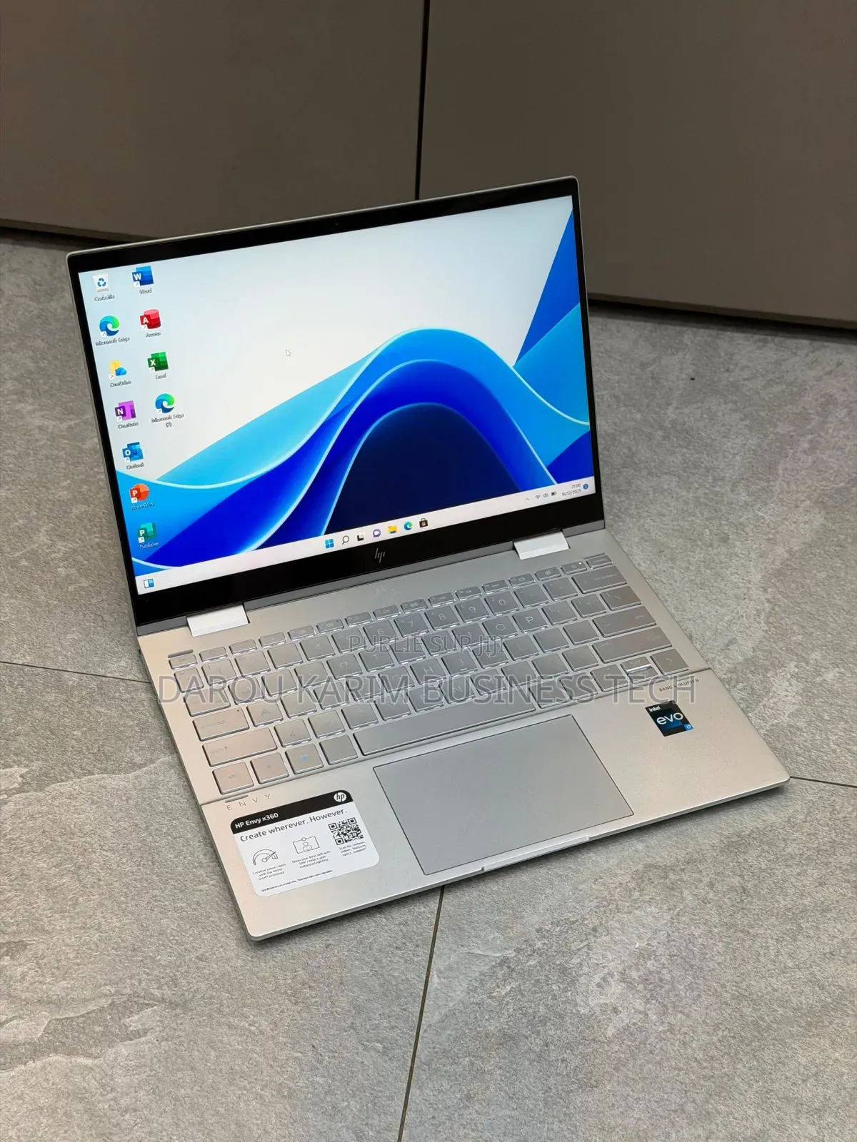 New Ordinateur Portable HP Envy 13 8GB Intel Core I7 SSD 512GB