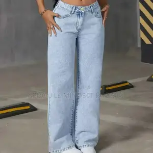 Bas Larges Jeans