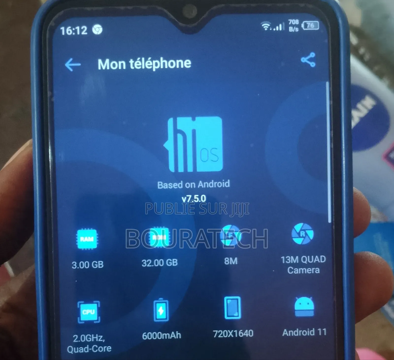 Tecno Spark 7 32 GB Blue