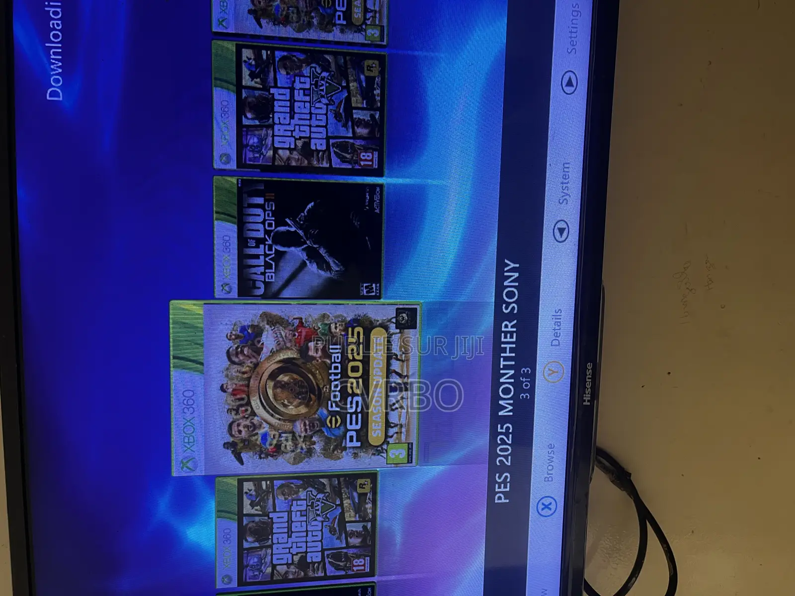 Xbox 360 Avec Deux Manettes Et 3 Jeux