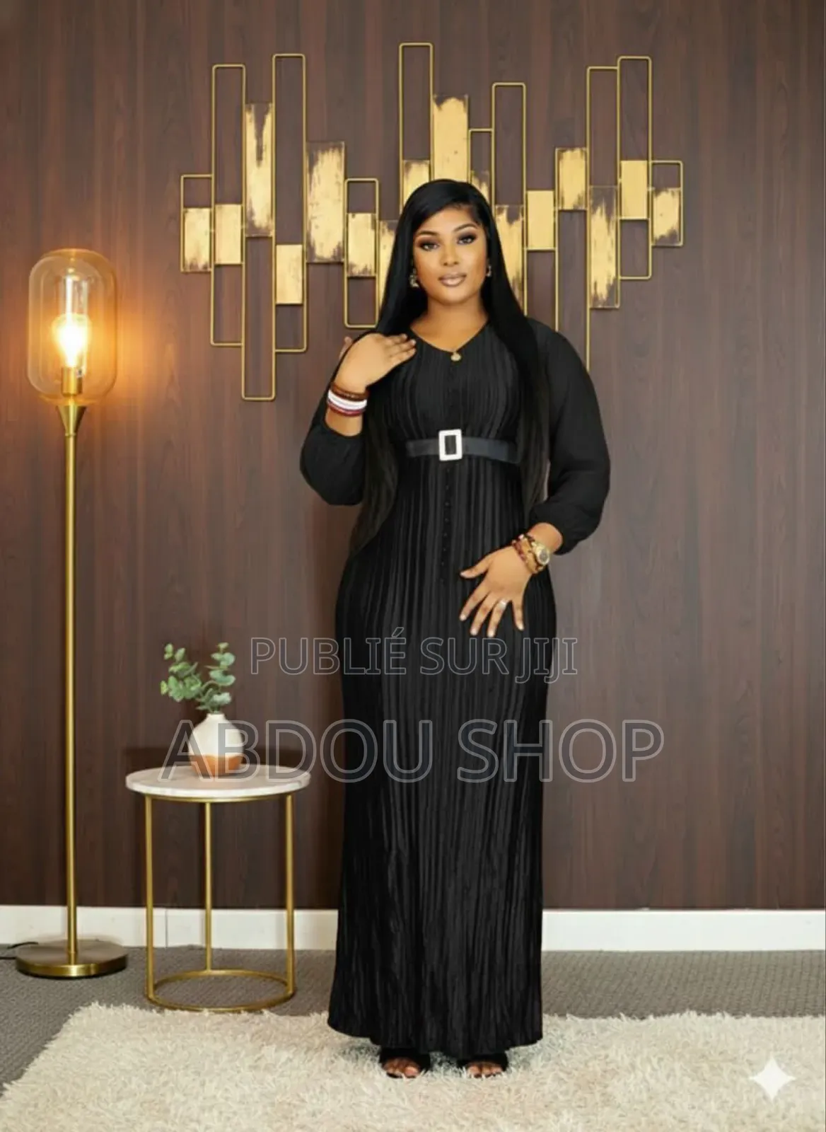 Robe Taille Basse Avec Ceinture Disponible