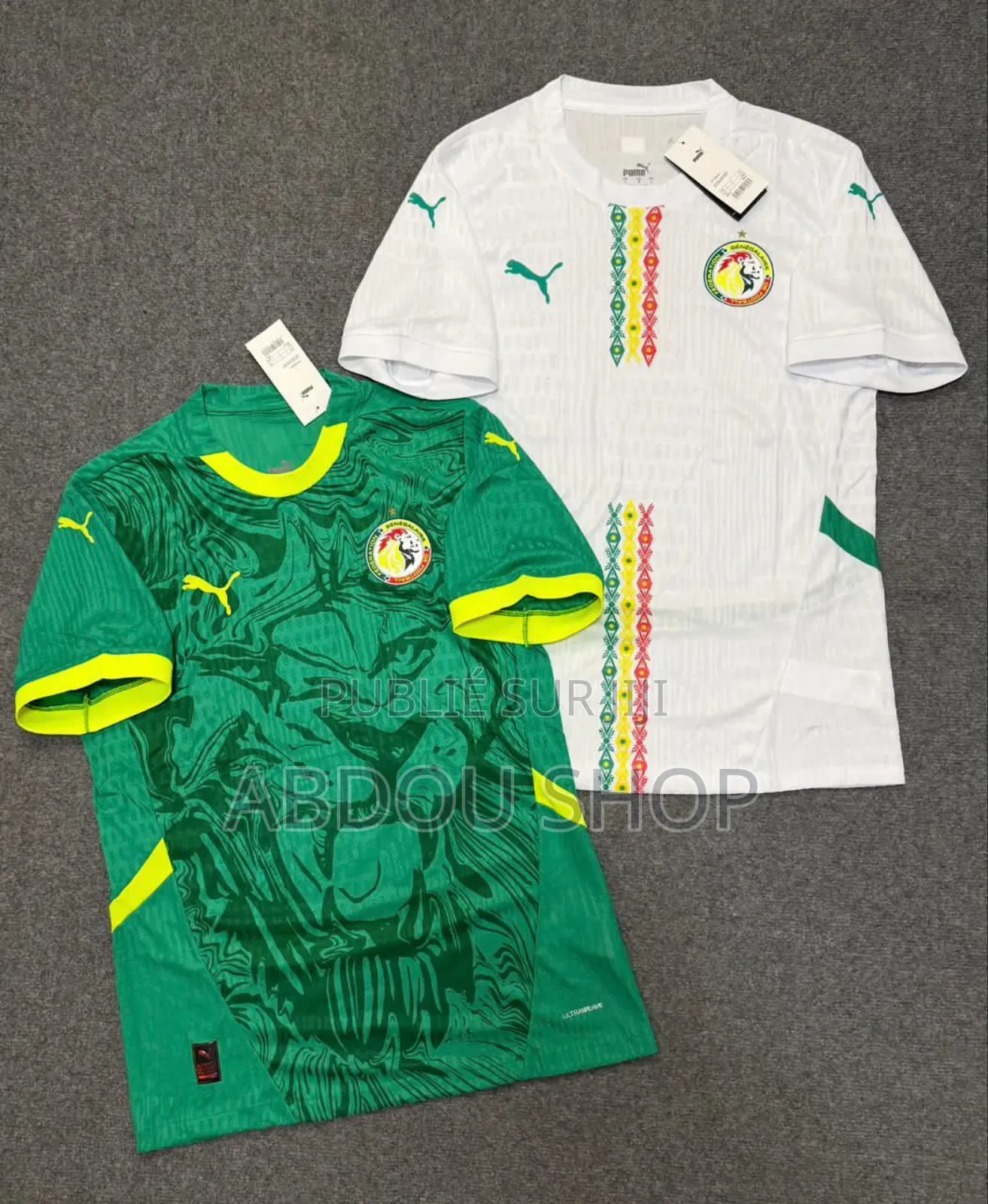 Maillots Équipes National Du Sénégal Authentique Disponible
