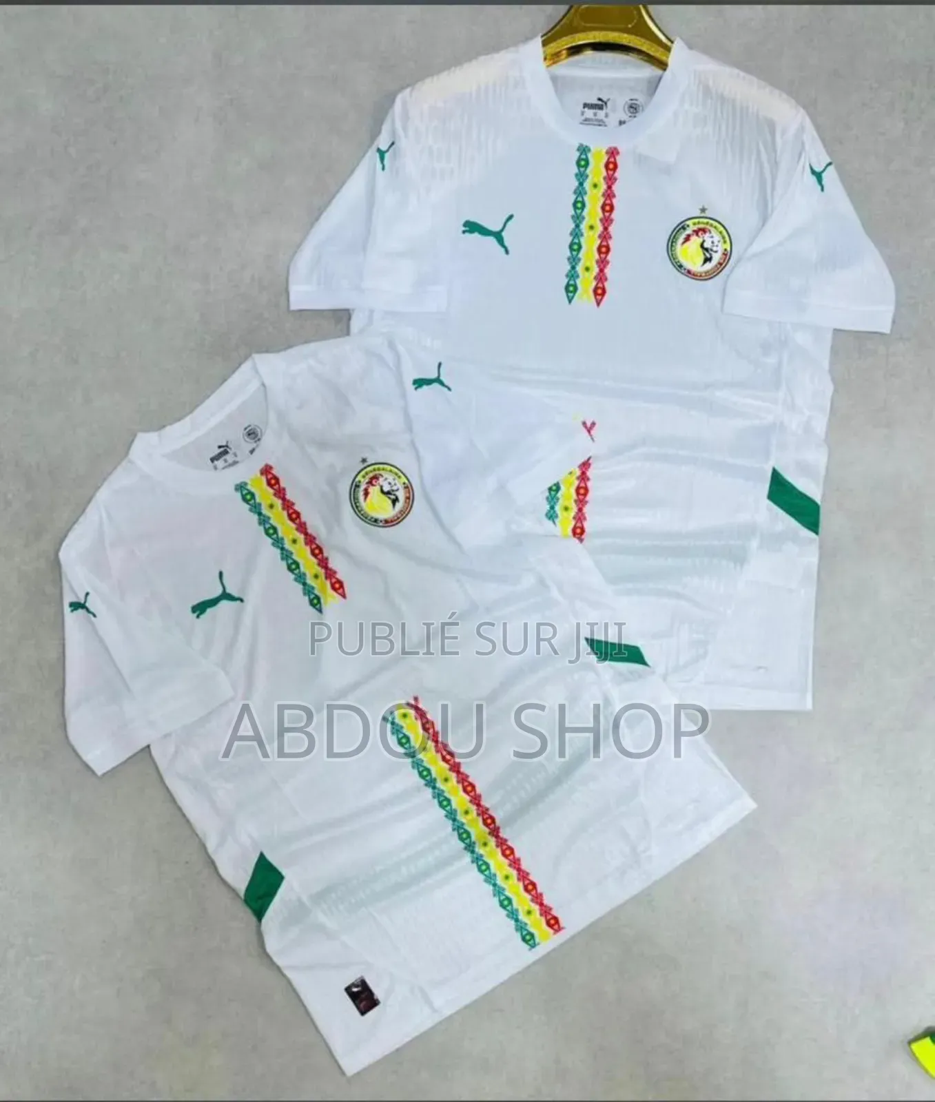 Maillots Équipes National Du Sénégal Authentique Disponible