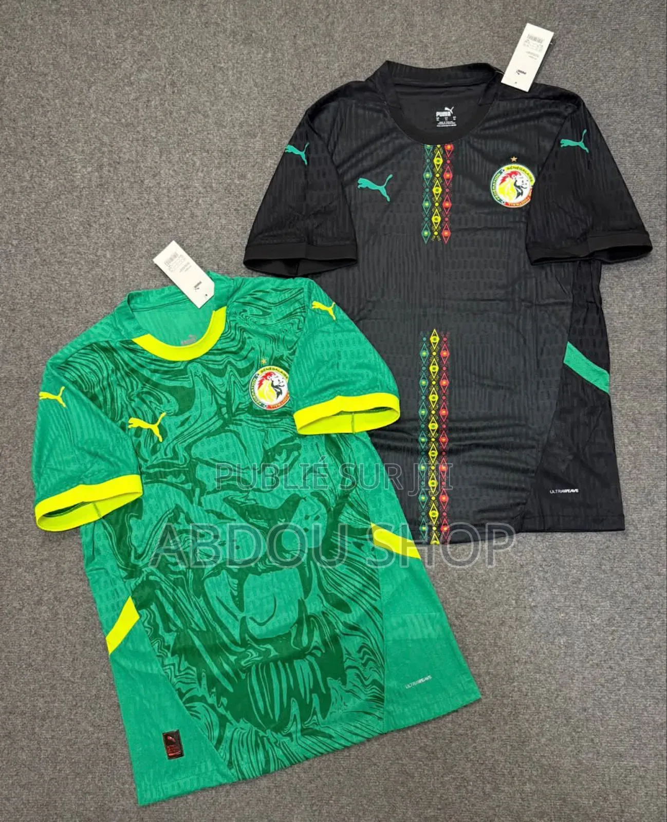 Maillots Équipes National Du Sénégal Authentique Disponible