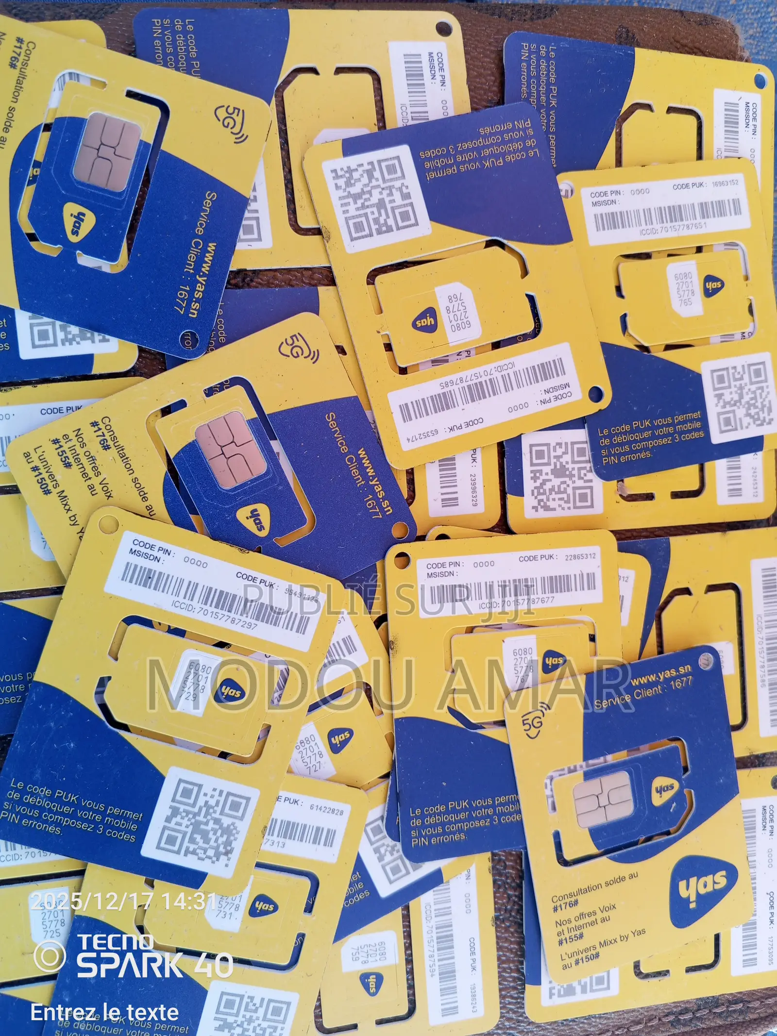 Numéro Commercial Yas Disponible Même en Gros Disponible