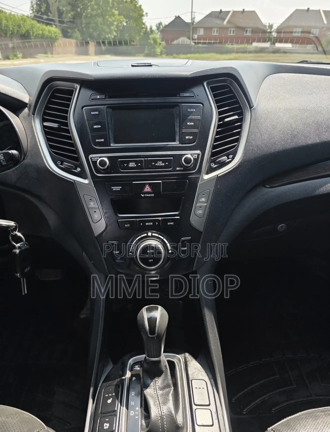 Hyundai Santa Fe SE AWD 2017 Black