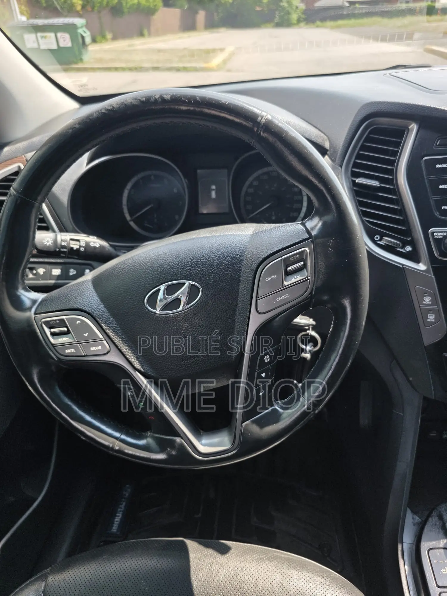 Hyundai Santa Fe SE AWD 2017 Black