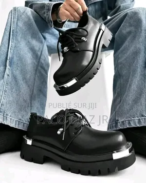 Derby Noires Argentés