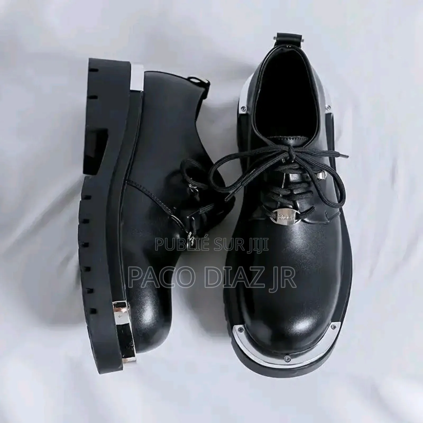 Derby Noires Argentés