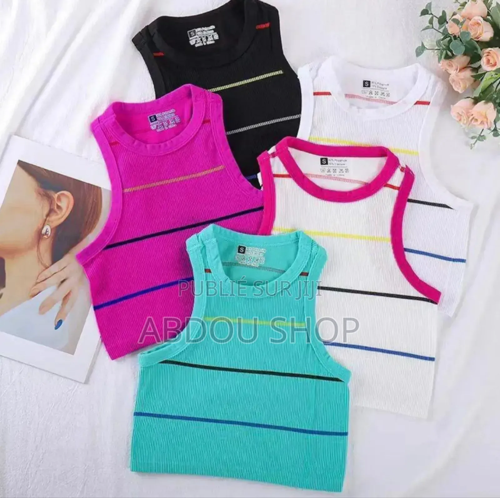 Body Crop Top Disponible Par Douzaine