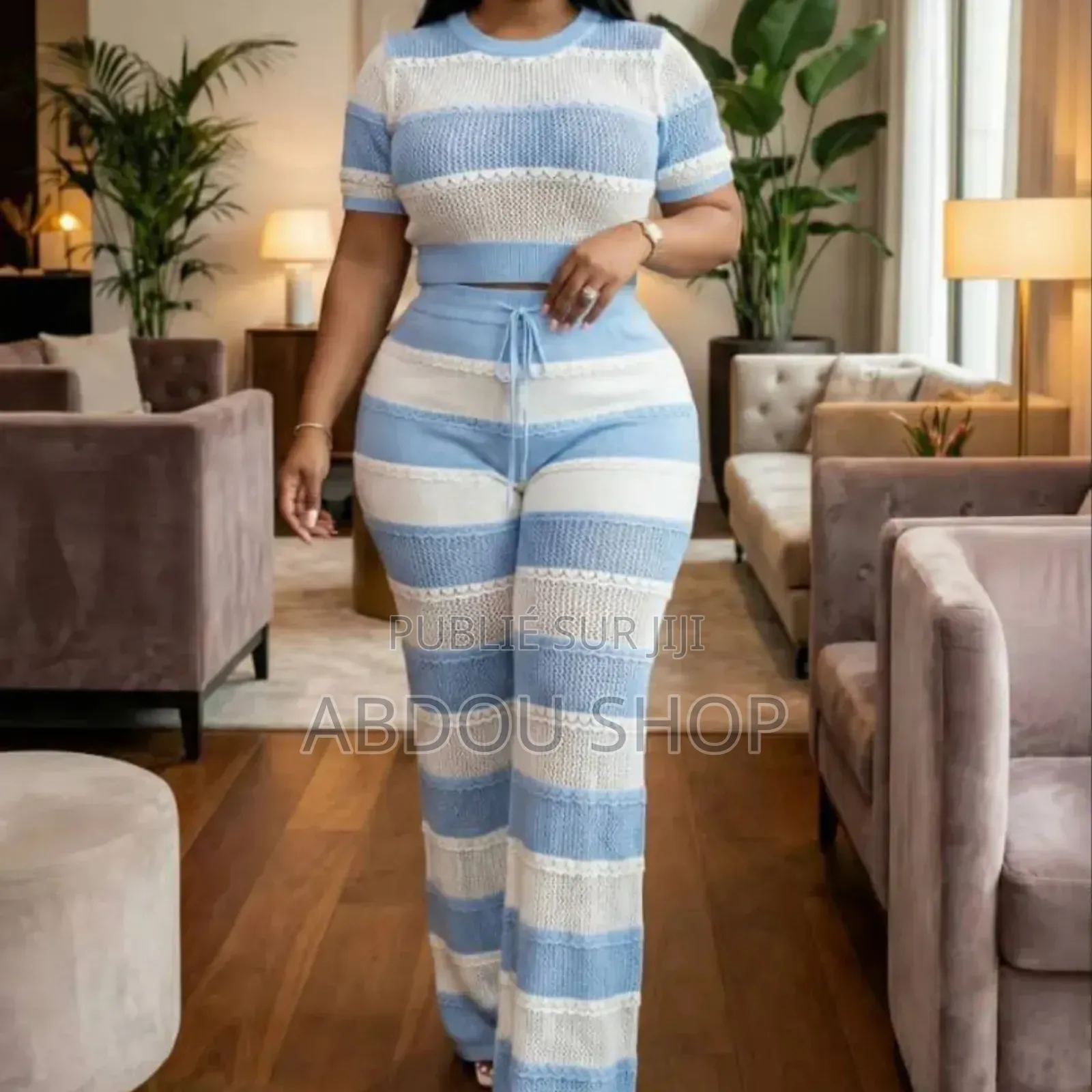 Ensemble Body Combinaison Bas Large