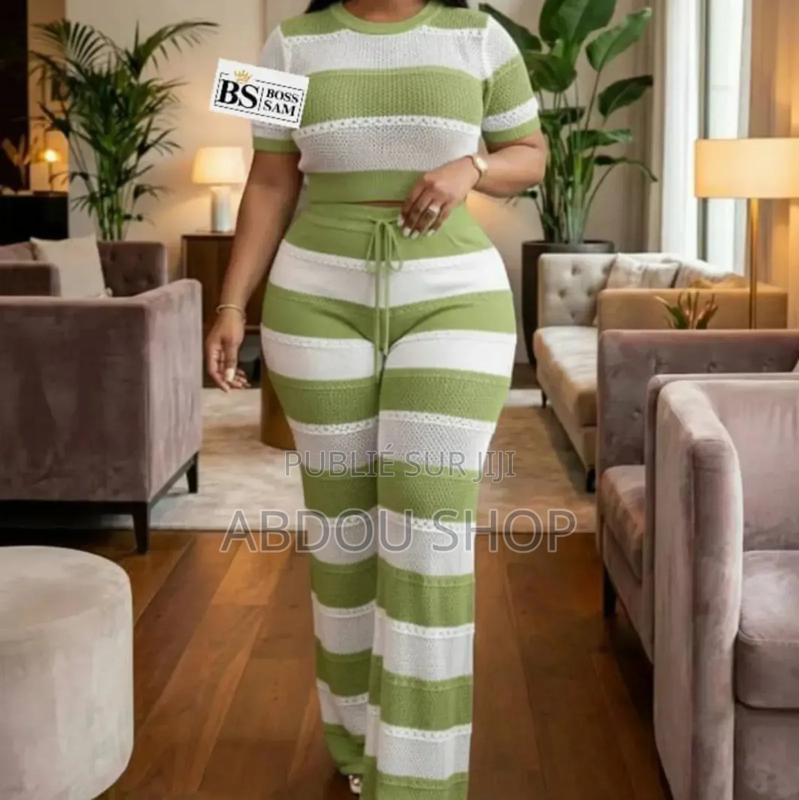 Ensemble Body Combinaison Bas Large