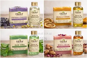 Duo Savon Et Huile Naturelle Et Parfums